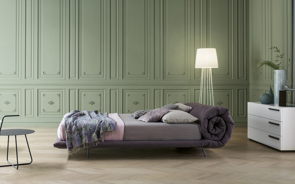 Bonaldo-Blanket-Bed-Lime-Modern-Living